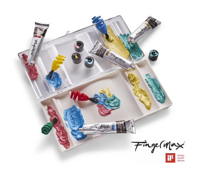 Transform your fingers into modern paintbrushes