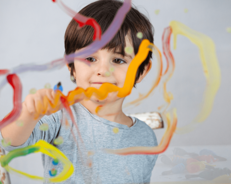 Transform your fingers into modern paintbrushes