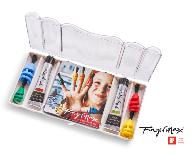 Transform your fingers into modern paintbrushes